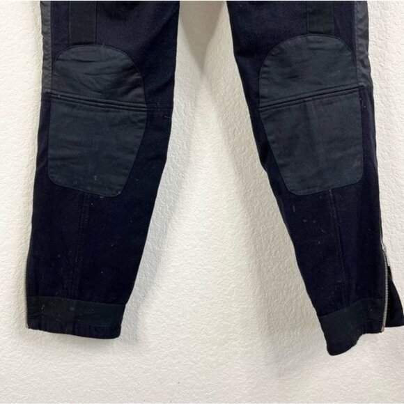 Dries Van Noten AW 14 Runway Biker Moto Zipper Wool Pants - Picture 10 of 12